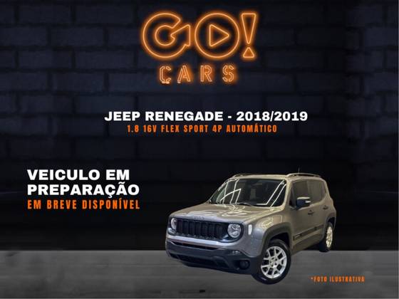 JEEP RENEGADE 1.8 16V FLEX SPORT 4P AUTOMÁTICO JEEP RENEGADE 1.8 16V FLEX SPORT 4P AUTOMÁTICO